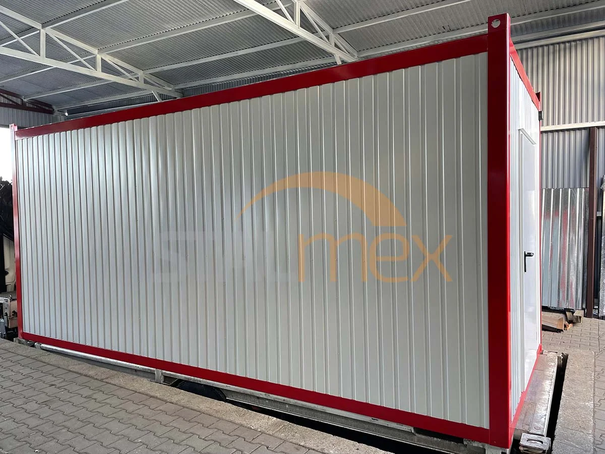Kontener socjalny ocieplany / kontener biurowy / kontener magazynowy / stróżówka - obrazek 4