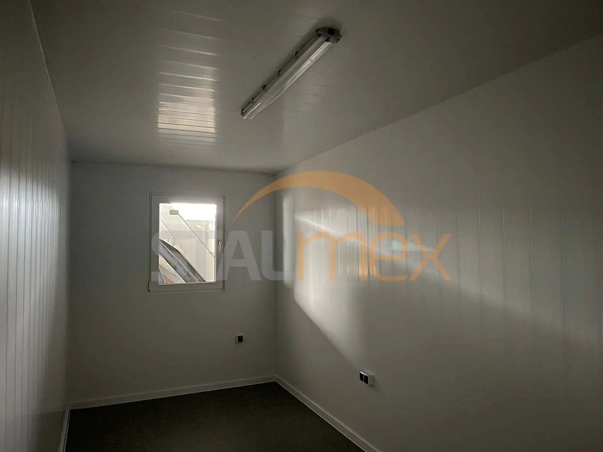 Kontener socjalny ocieplany / kontener biurowy / kontener magazynowy / stróżówka - obrazek 5